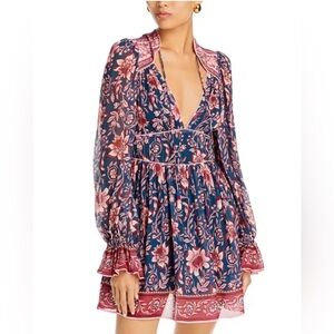 Farm Rio Ainika Bell Cuff Dress Size L